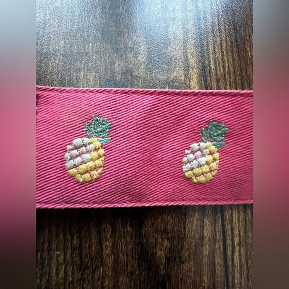 J.Crew | unisex pineapple ribbon belt. Size: M/L - Picture 3 of 9